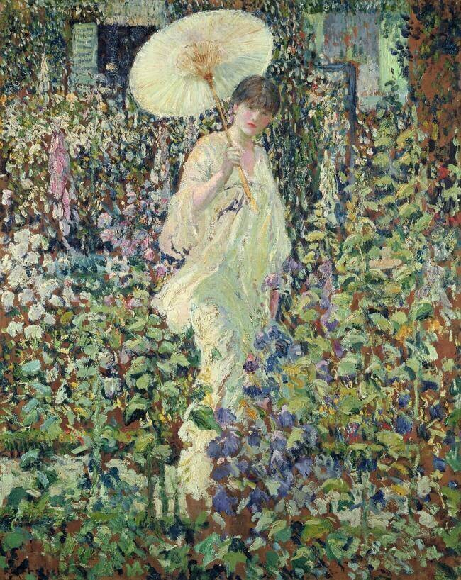 Le soleil et le vent Frederick Carl Frieseke