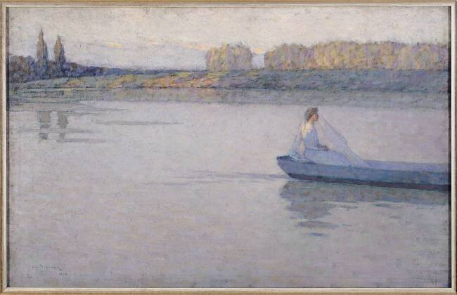 Sur la rivière Henri Le Sidaner