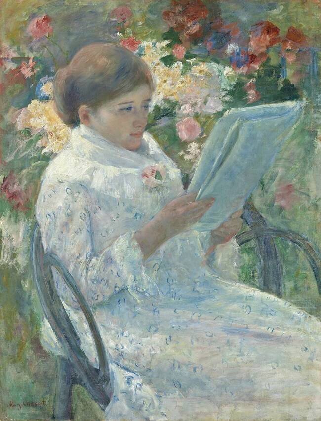 Sur un Balcon Mary Cassatt