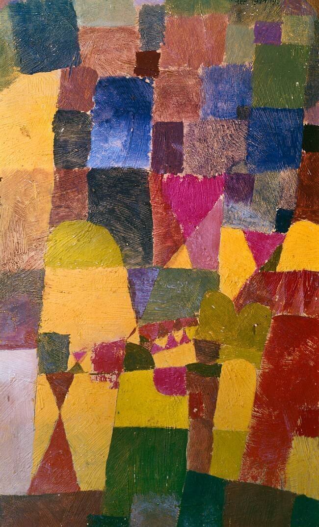 Tapis de mémoire Paul Klee
