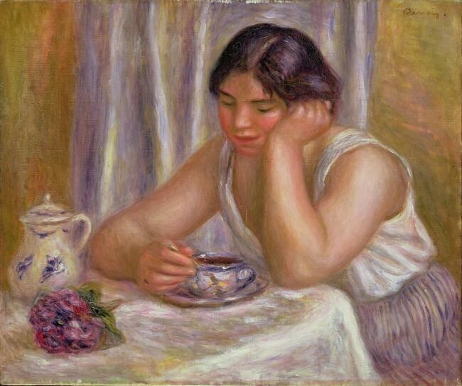Tasse de chocolat Auguste Renoir