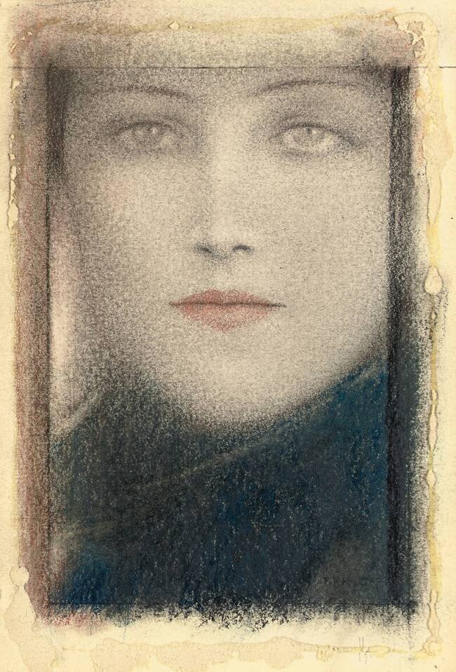 Tête de femme Fernand Khnopff
