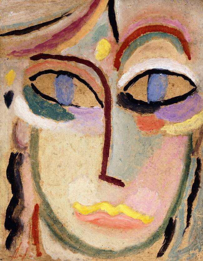 Tête de femme Alexej von Jawlensky