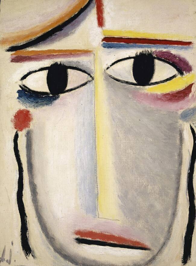 Tête de femme Alexej von Jawlensky