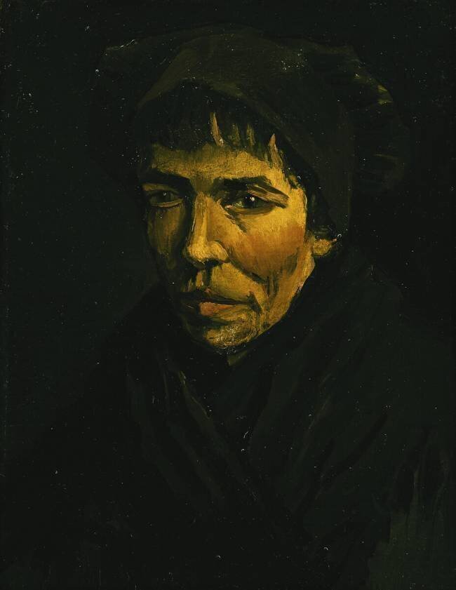 Tête de paysan Vincent van Gogh