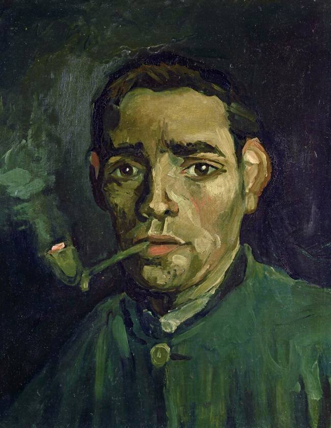 Tête d'homme Vincent van Gogh