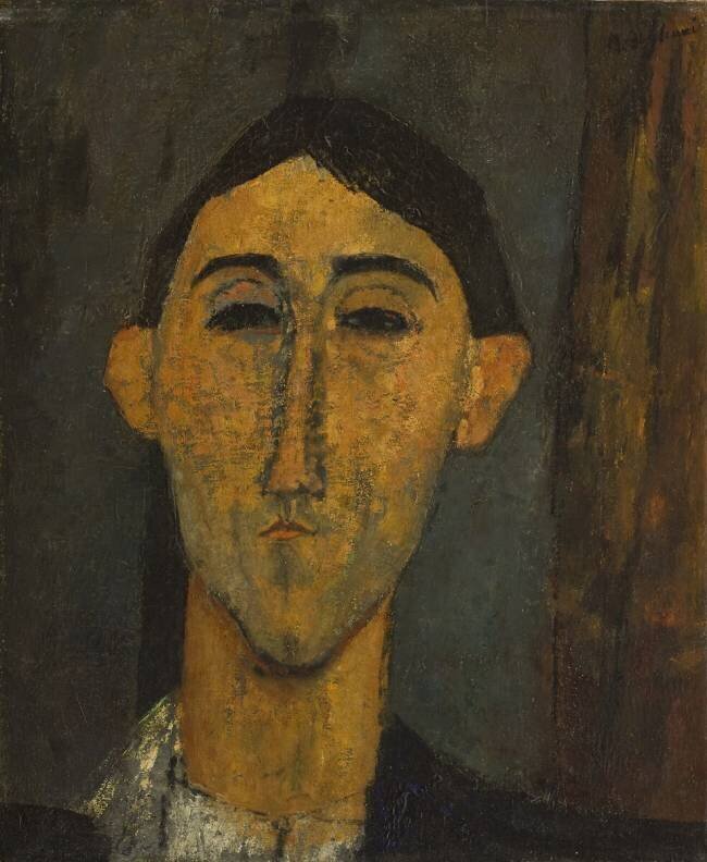 Tête d'homme Amedeo Modigliani