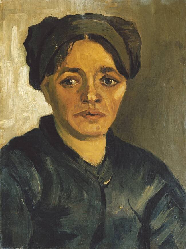 Tête d'une paysanne Vincent van Gogh