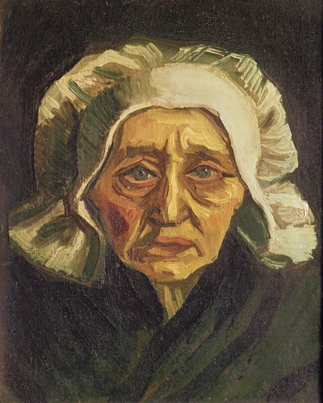 Tête d'une paysanne hollandaise Vincent van Gogh