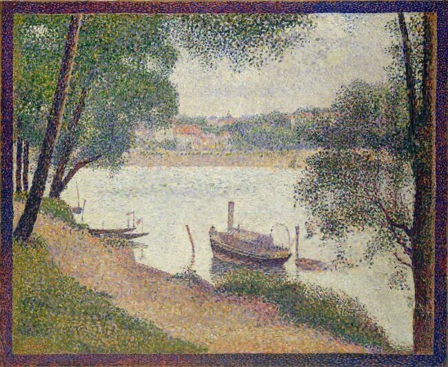 Temps gris Georges Seurat
