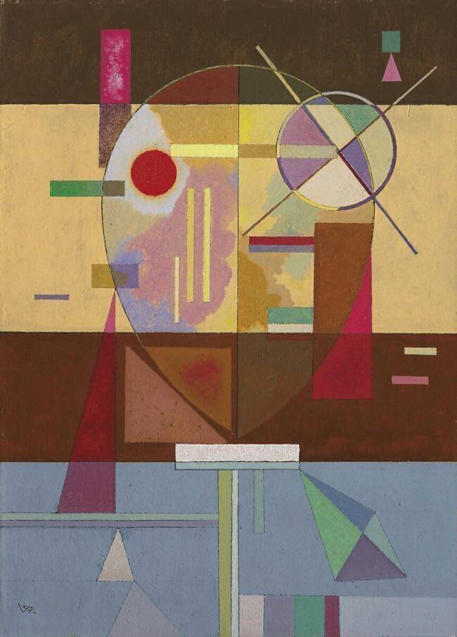 Tension désintégrée Wassily Kandinsky