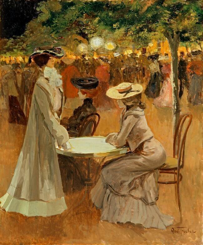 Terrasse Café Louis Abel-Truchet