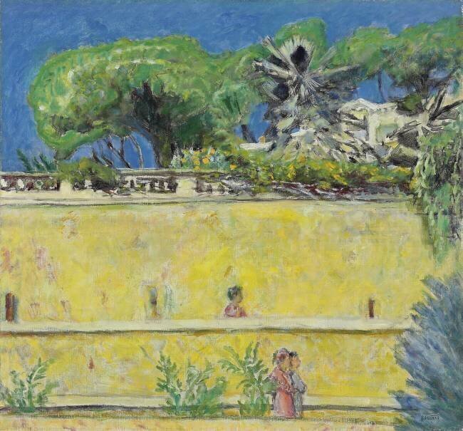 Terrasse à midi Pierre Bonnard