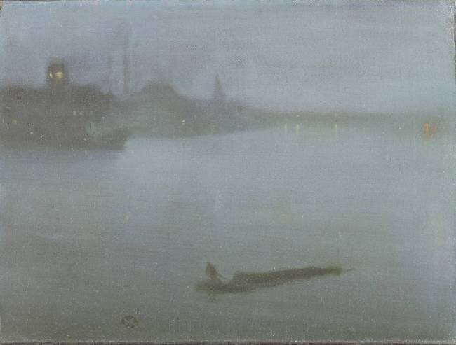 Thames - Nocturne Bleu et Argent James Abbott McNeill Whistler