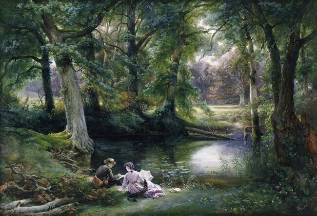 The Art Lesson Wilhelm Trautschold