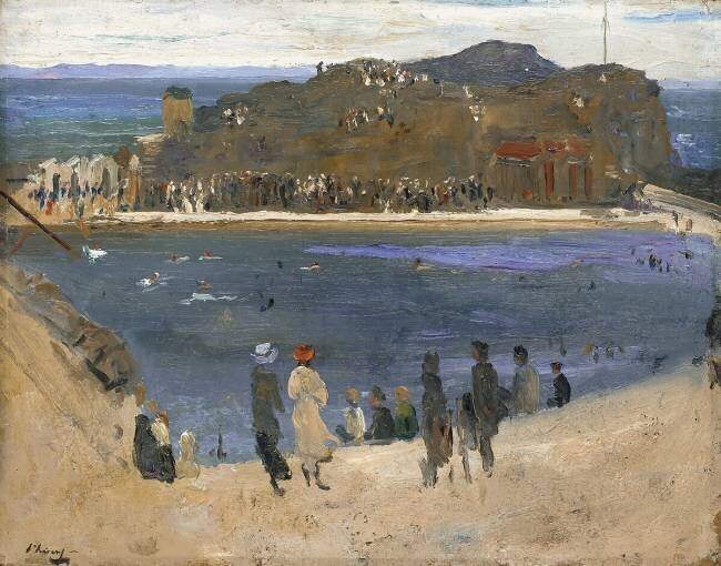 The Bathing Pool John Lavery