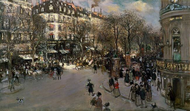 The Boulevard des Italiens Jean-François Raffaelli