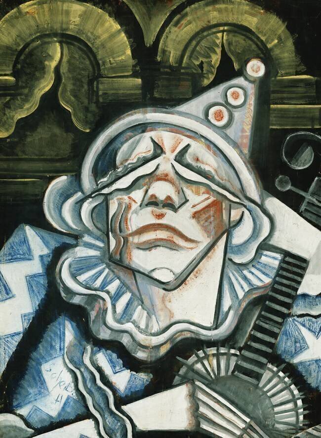 Le clown Hugo Scheiber