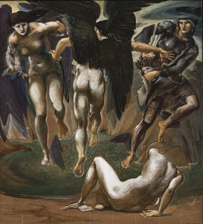 The Death of Medusa II Edward Burne-Jones