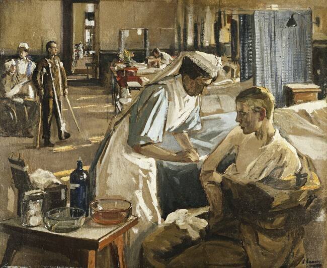 The First Wounded John Lavery