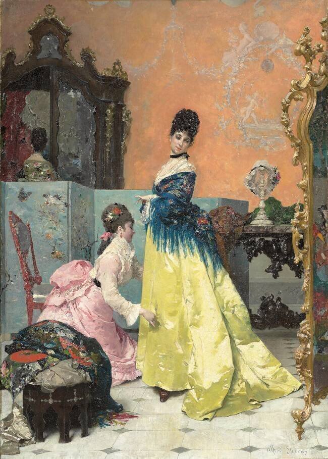 The Fitting Alfred Stevens