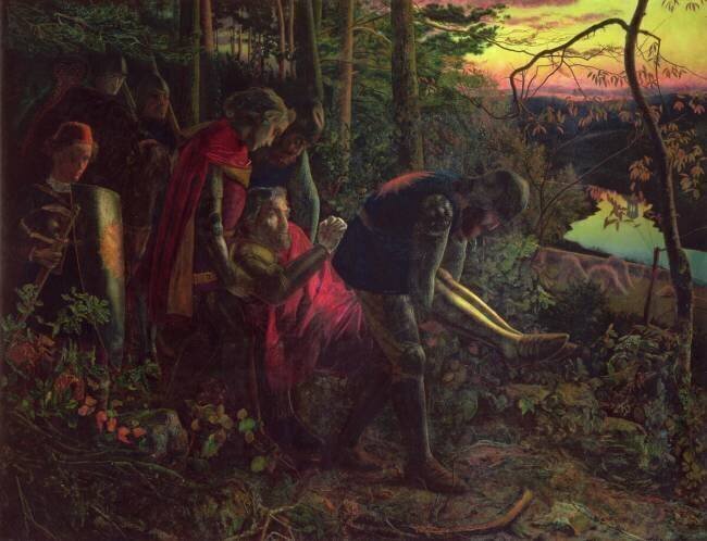 Le chevalier du soleil Arthur Hughes