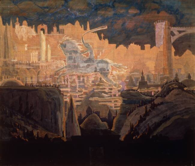 The Knight Prelude Mikalojus Konstantinas Ciurlionis