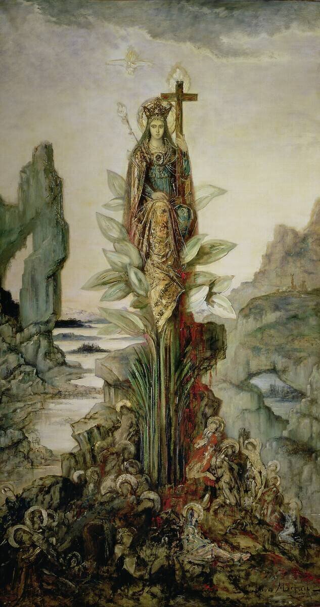 The Mystic Flower Gustave Moreau