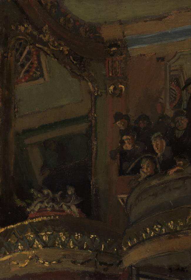 The Old Bedford Music Hall Walter Richard Sickert