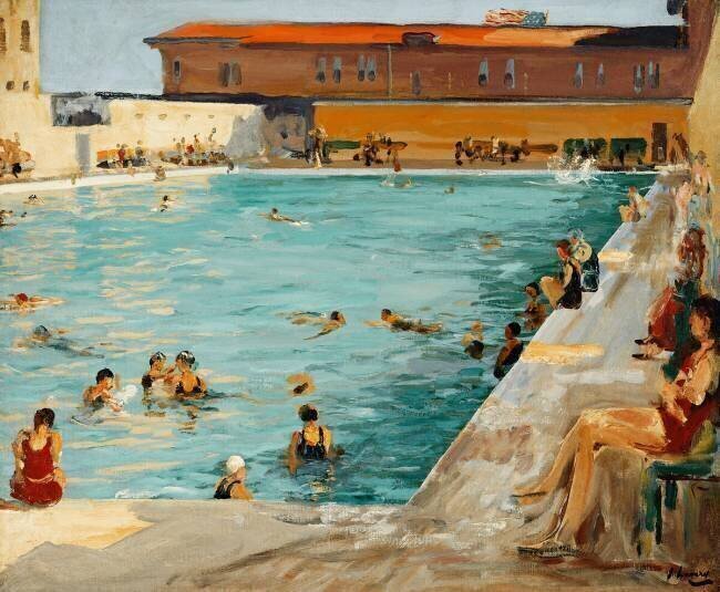 The Peoples' Pool John Lavery