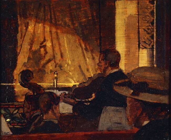 The Pit at the Old Bedford Walter Richard Sickert