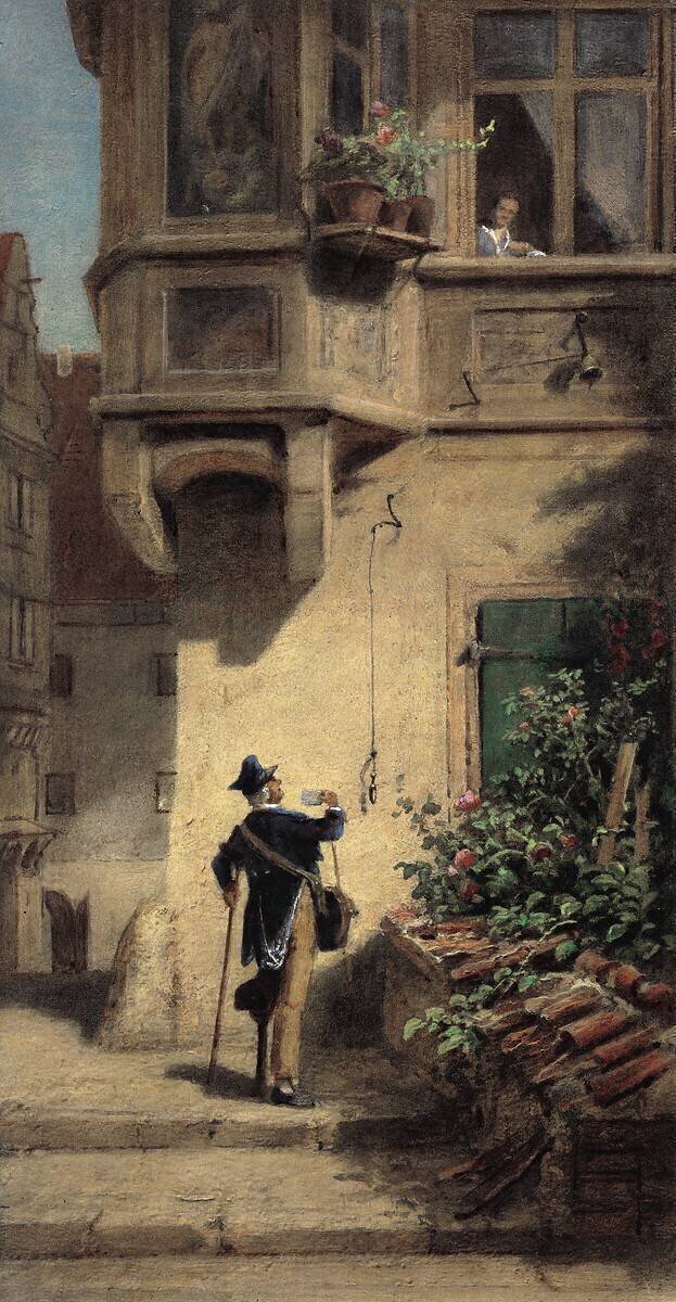 The Postman Carl Spitzweg
