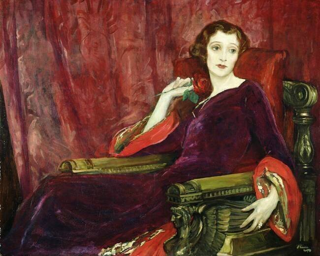 The Red Rose John Lavery