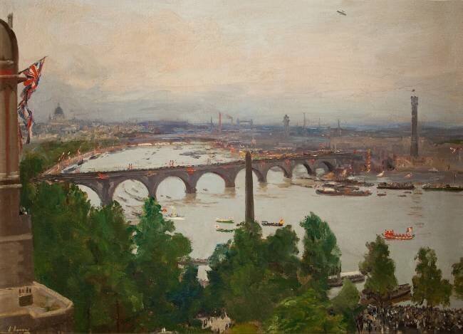 The River Pageant John Lavery