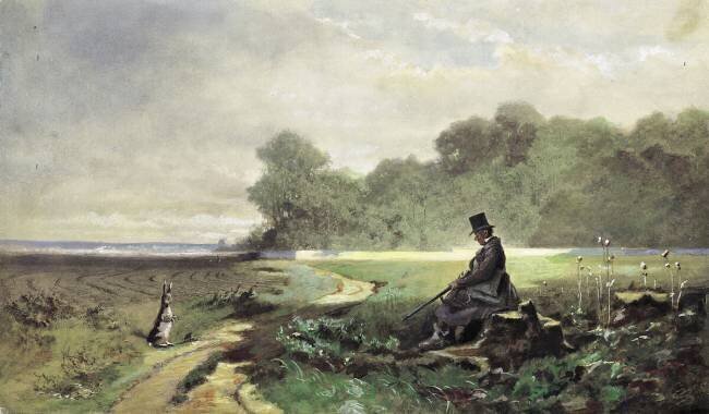 The Sunday Hunter Carl Spitzweg