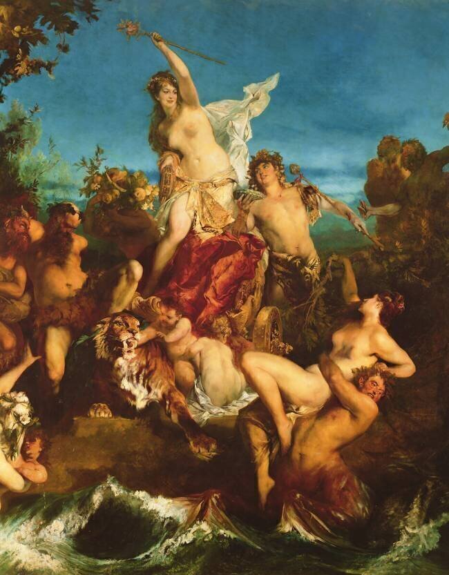 The Triumph of Ariadne Hans Makart