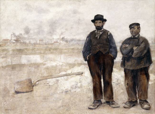 The Two Workmen Jean-François Raffaelli