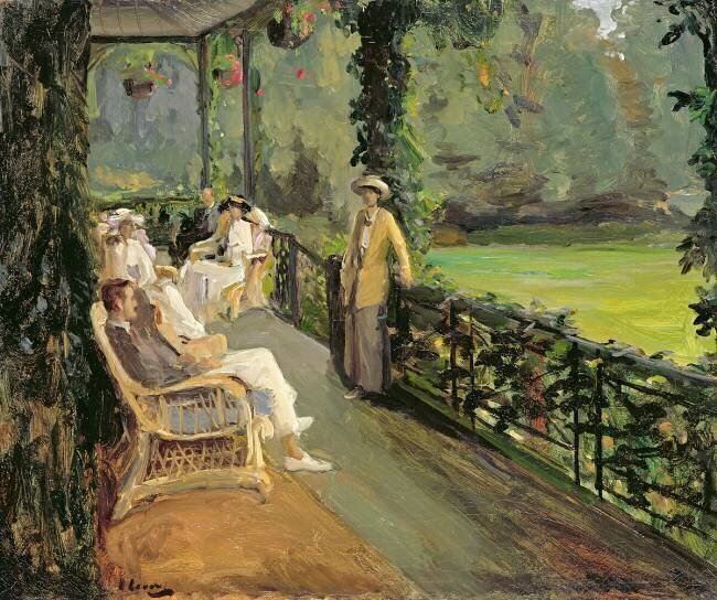 The Verandah John Lavery