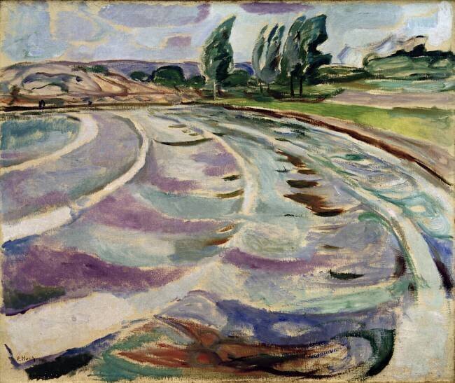 The Waves Edvard Munch