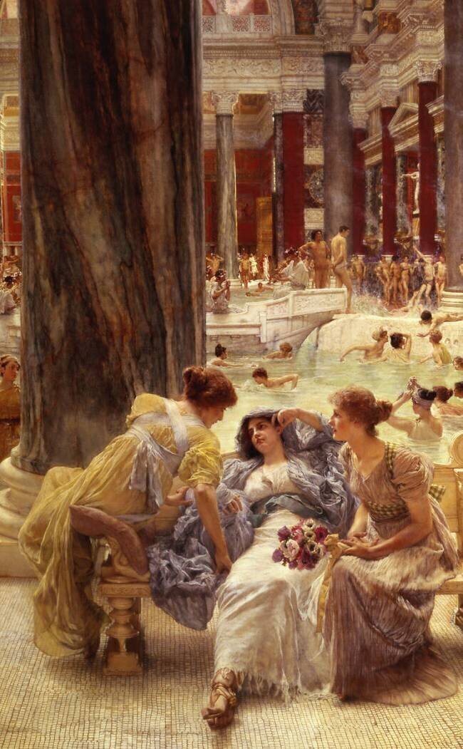 Thermae Antoninianae Lawrence Alma-Tadema