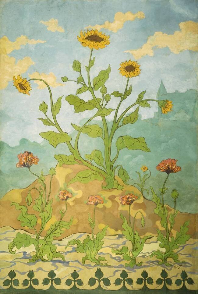 Tournesol et Coquelicot Paul-Elie Ranson