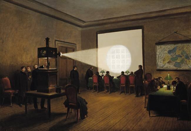 Transmission des télégraphes au bureau central des télégraphes Jules Didier