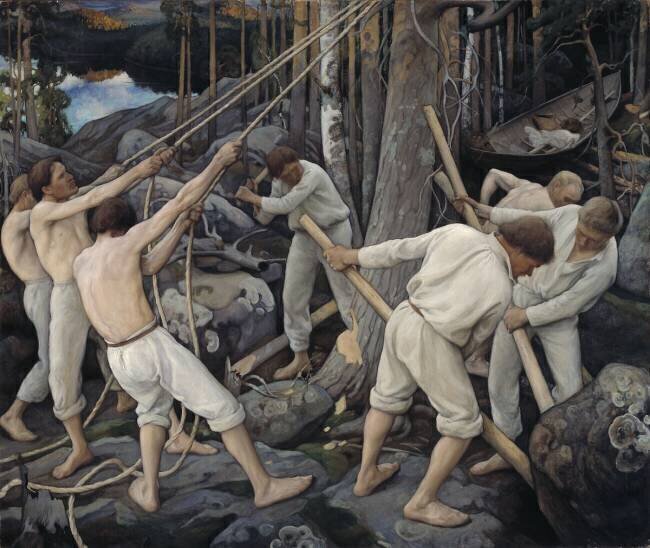 Travailleurs à Karelia Pekka Halonen