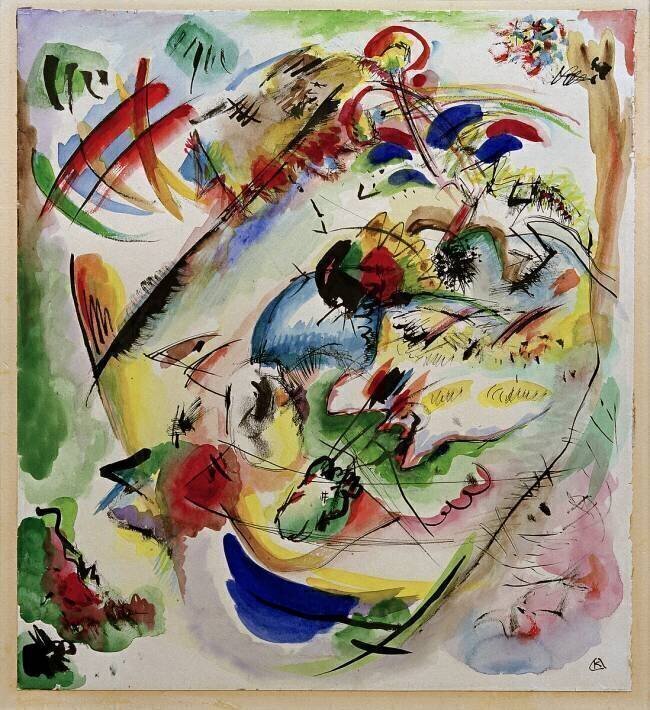 Träumerische Improvisation Wassily Kandinsky