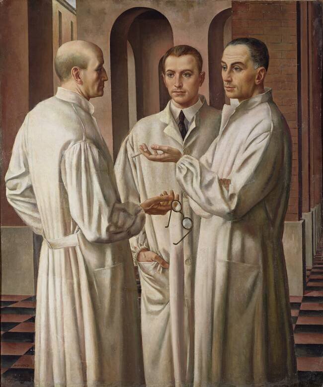 Trois chirurgiens Ubaldo Oppi