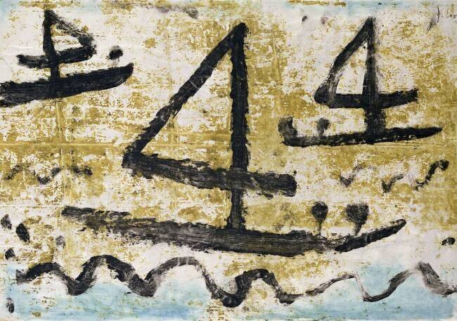 Trois Voiliers Paul Klee