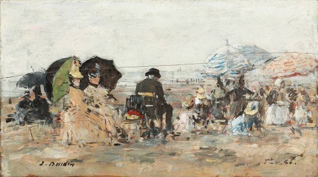 Trouville Eugène Boudin