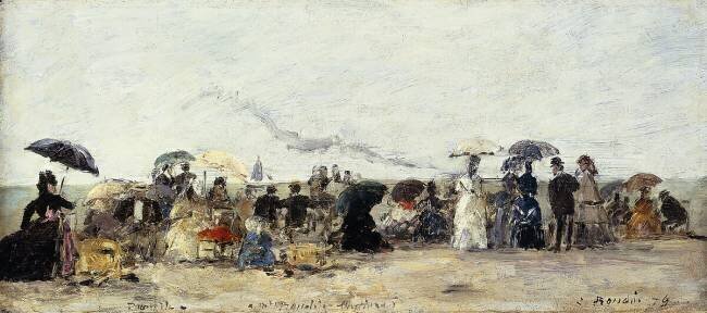 Trouville Eugène Boudin
