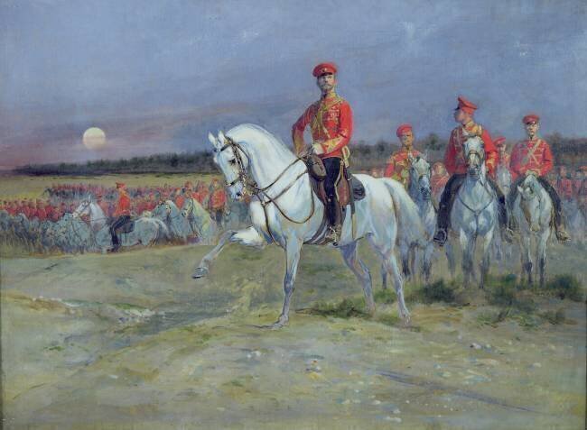 Tsarevich Nicolas Edouard Detaille