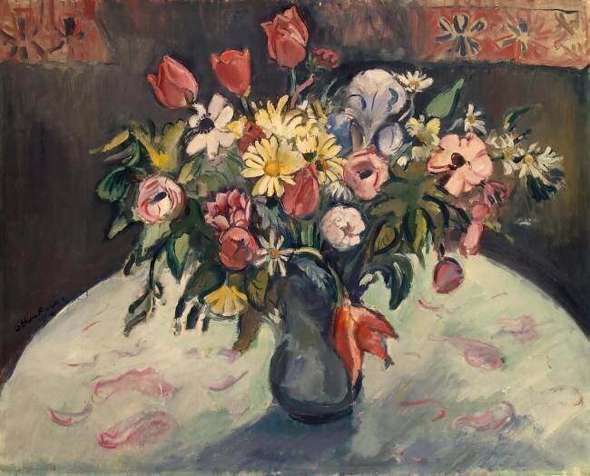 Tulipes et marguerites Achille Emile Othon Friesz